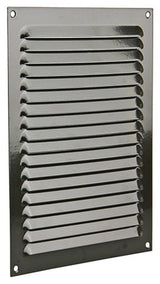 Renson 1015073 - schoepenrooster plat alu bruin200x250mm | 10 stuks