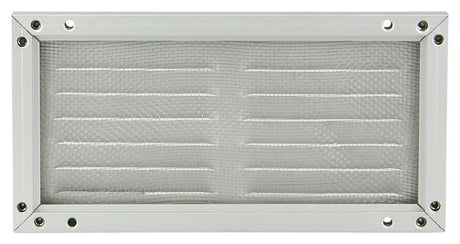 Renson 1006344 - schoepenrooster + kader + mug.opbouw 437 f1 200x100mm | 2 stuks