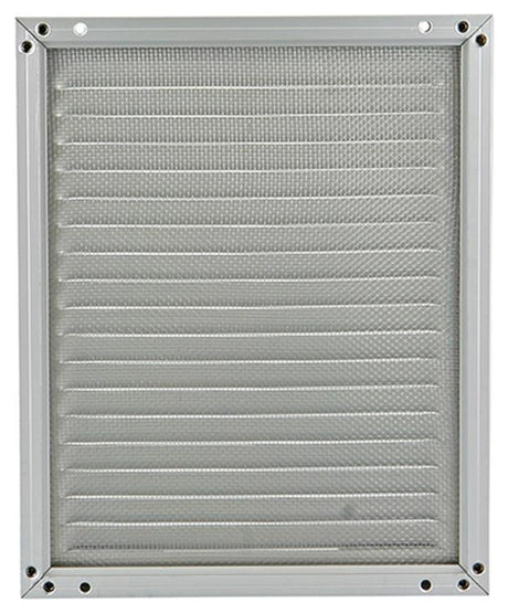 Renson 1006350 - schoepenrooster + kader + mug.opbouw 437 f1 200x250mm | 2 stuks