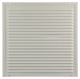 Renson 1006354 - schoepenrooster + kader + mug.opbouw 437 ral9010 300x300mm | 2 stuks