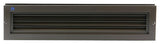 Renson 1006216 - deurrooster 461 alu ral 8019 425x76mm | 2 stuks