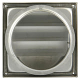 Renson 1006274 - dampkaprooster inbouw 633 inox ø150 | 2 stuks