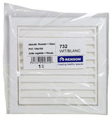 Renson 1006740 - rooster pvc 732 wit 154x154mm | 1 stuks