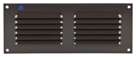 Renson 1006307 - schoepenrooster vlak alu ral 8019 250x100mm | 10 stuks