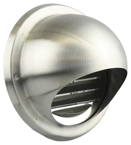 Renson 1006275 - bolrooster inbouw 638 inox ø100 | 2 stuks