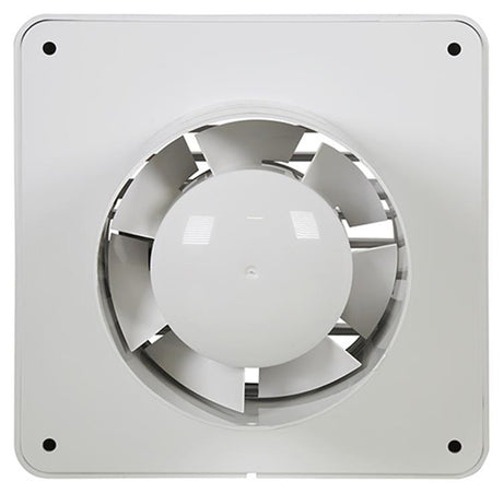 Renson 1006445 - mechanische ventilator met timer 7201t wit ø 100 | 2 stuks