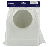 Renson 1006408 - pvc hoekverbinding rechth rond90° 7017 wit ø 125 | 3 stuks