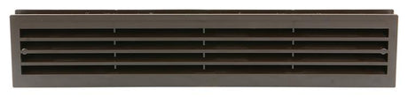 Renson 1006388 - deurrooster 761 pvc ral 8019 450x90mm | 2 stuks