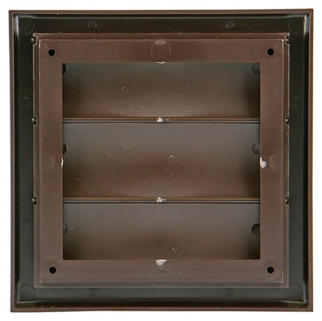 Renson 1006373 - dampkaprooster opbouw 733 pvc ral 8019 154x154mm | 2 stuks