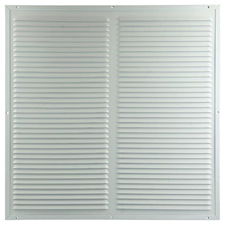 Renson 1006339 - schoepenrooster + kader + mug.opbouw 437 ral9010 500x500mm | 2 stuks