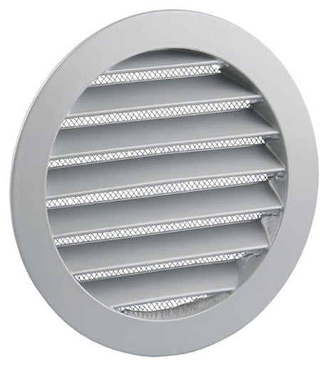 Renson 1006261 - ronde rooster inbouw 434 r alural 9006 ø 125 | 10 stuks