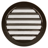 Renson 1006266 - ronde rooster inbouw 434 r alural 8019 ø 150 | 10 stuks