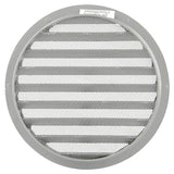 Renson 1006270 - ronde rooster inbouw 434 r alural 9006 ø 200 | 5 stuks
