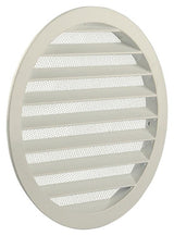 Renson 1006271 - ronde rooster inbouw 434 r alural 9010 ø 200 | 5 stuks