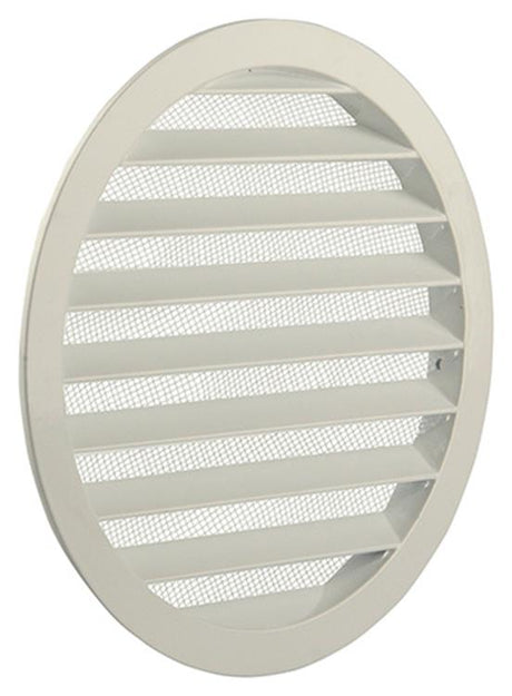 Renson 1006271 - ronde rooster inbouw 434 r alural 9010 ø 200 | 5 stuks