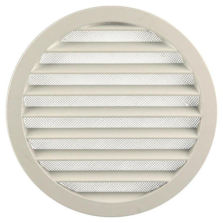 Renson 1006271 - ronde rooster inbouw 434 r alural 9010 ø 200 | 5 stuks