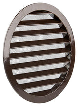 Renson 1006272 - ronde rooster inbouw 434 r alural 8019 ø 200 | 5 stuks