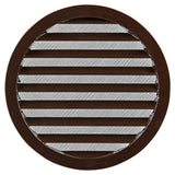 Renson 1006272 - ronde rooster inbouw 434 r alural 8019 ø 200 | 5 stuks