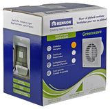 Renson 1006471 - greenwave ventilator standaard9101 wit ø 100 | 1 stuks