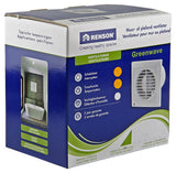 Renson 1006475 - greenwave ventilator met timer9202t wit ø 125 | 1 stuks