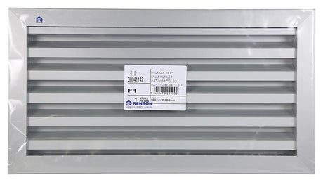 Renson 1006754 - muurrooster 411 f1 400x200mm | 1 stuks