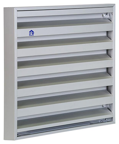 Renson 1013929 - opbouwmuurrooster alu natuur 431 225x225mm | 2 stuks