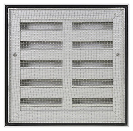 Renson 1013925 - opbouw muurrooster alu natuur 431 165x165mm | 2 stuks
