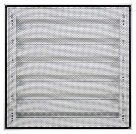 Renson 1014554 - opbouw muurrooster alu wit 431 225x225mm | 2 stuks