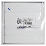 Renson 1013879 - lamellenrooster alu wit 433 210x210mm | 2 stuks