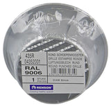 Renson 1008240 - schoepenrooster rond inb. 435 r alu ral 9006 ø 80 | 12 stuks