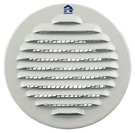 Renson 1008241 - schoepenrooster rond inb. 435 r alu ral 9010 ø 80 | 12 stuks