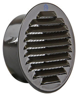 Renson 1008245 - ronde schoepenrooster inb. 435 r ral 8019 ø 100 | 8 stuks