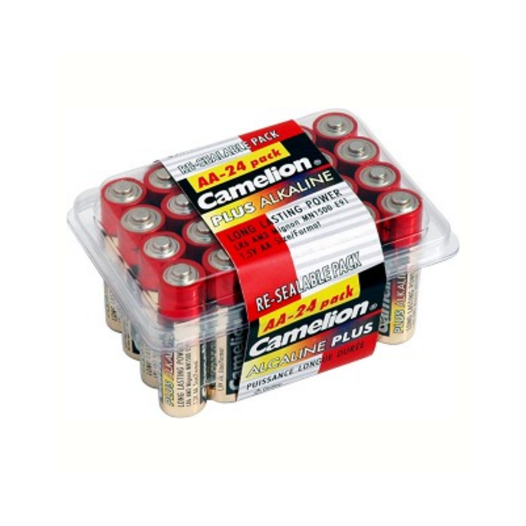 Battery Sales Europe Plus alkaline aaa lr03 batterij box 24 stuks