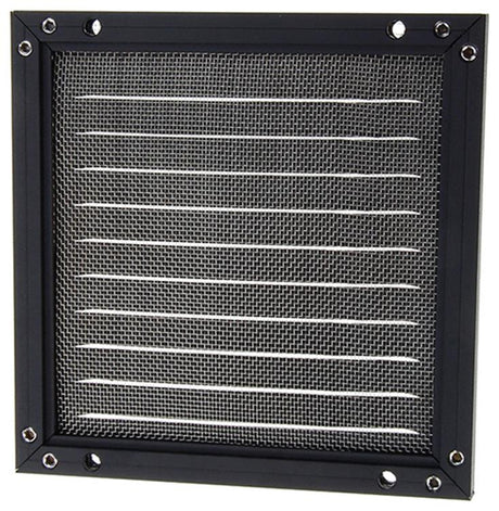 Renson 1057986 - opbouw schoepenr kader gaas 437 (150x150) ral 9005 zwart | 2 stuks