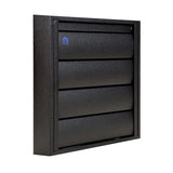 Renson 1057998 - dampkaprooster 433 (173x173) ral 9005 zwart | 2 stuks