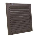 Renson 1058003 - opbouw schoepenr kader gaas 437 (200x200) ral 9005 zwart | 2 stuks