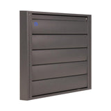 Renson 1062418 - vrac opbouw dampkaprooster alu433 (210x210) structuur 7016 | 2 stuks