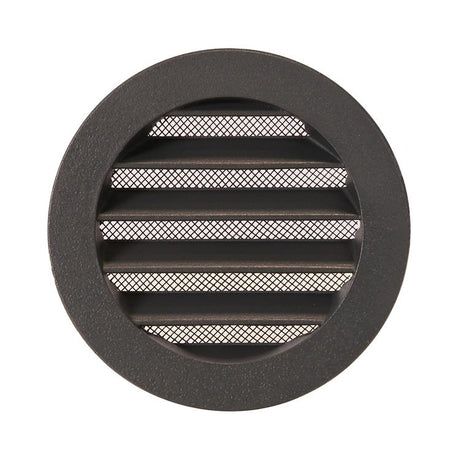 Renson 1062419 - inbouw ronde rooster alu 434r (dia 100) structuur 7016 | 10 stuks