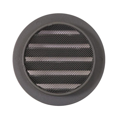 Renson 1062419 - inbouw ronde rooster alu 434r (dia 100) structuur 7016 | 10 stuks
