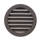 Renson 1062420 - inbouw ronde rooster alu 434r (dia 125) structuur 7016 | 10 stuks