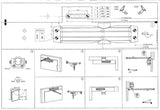 Yale 1019236 - hydraulische deurpomp multiforce 2-3-4 | 1 stuks