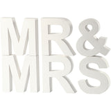 Https: www.cchobby.nl letters-mr-mrs-h-17-5-cm-d-4-5-cm-wit-1-set