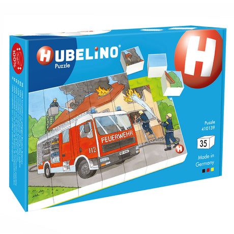 Hubelino Blokpuzzel Brandweer, 35st.