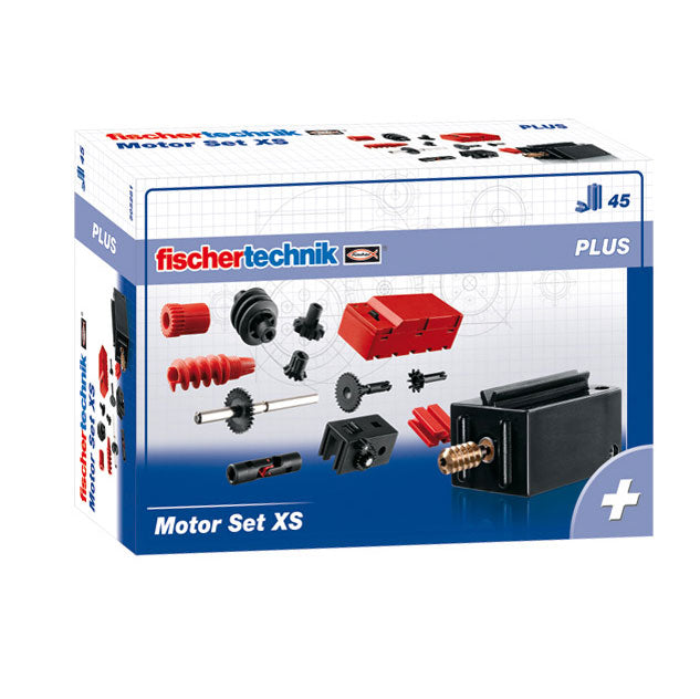 Fischertechnik plus motor set xs, 45dlg.