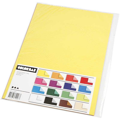 Creativ company https: www.cchobby.nl color-bar-papier-a4-vel-210x297-mm-100-gr-16-div-vellen-1-doos