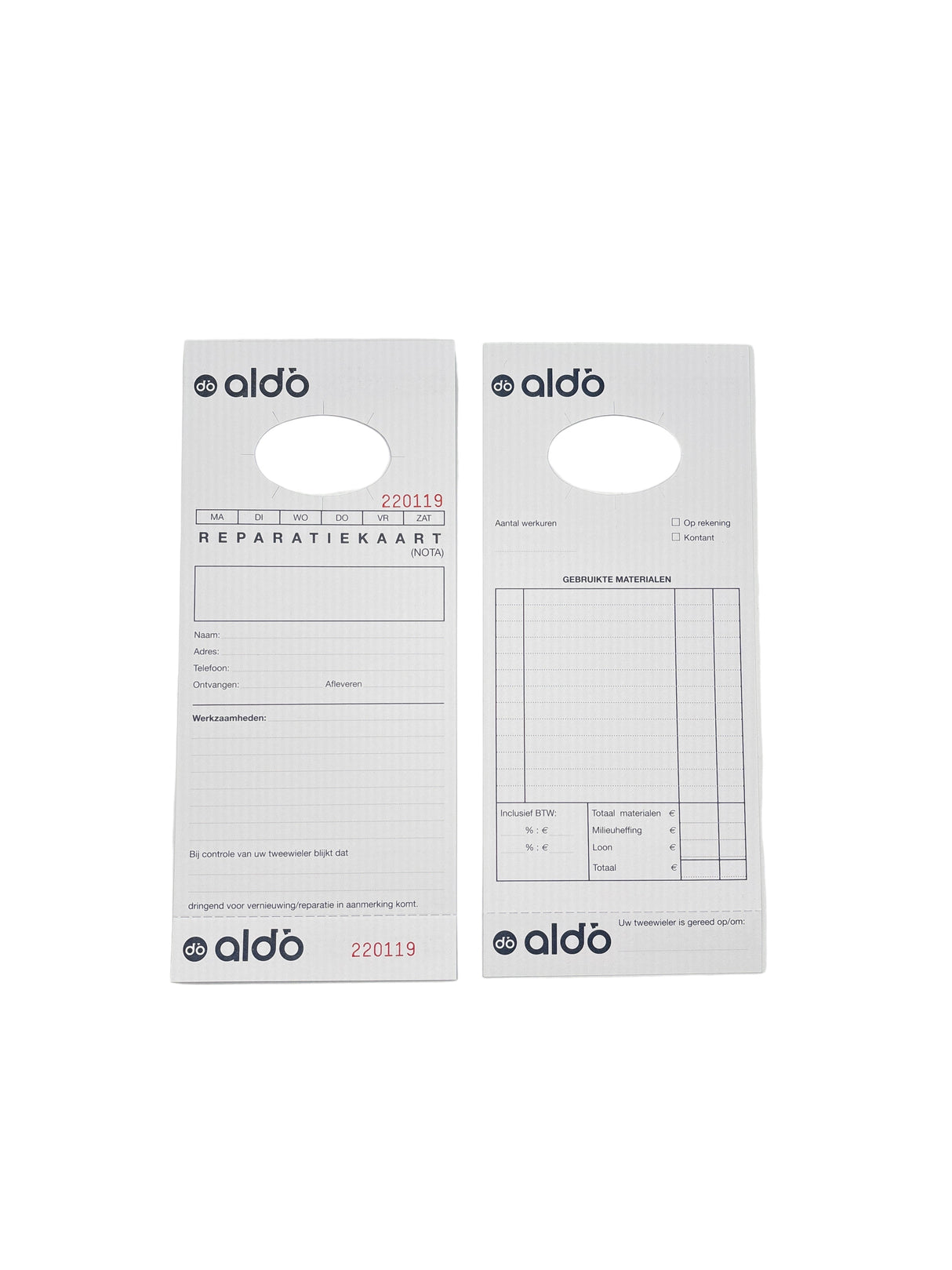 Avada aldo reparatiekaarten (250)