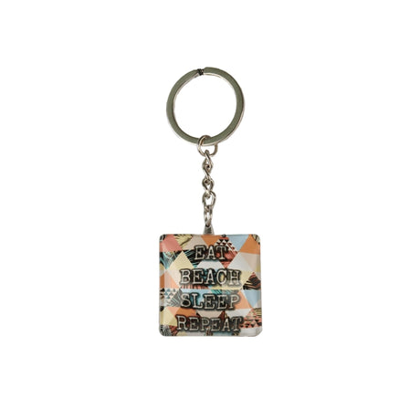 Gerkimex sleutelhanger met tekst 3,5x3,5x2cm