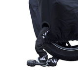 Ds covers motorhoes alfa 3w zonder ruimte voor topkoffer - zwart