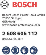 Bosch accessoires excenter ø125mm c430 expert for wood+paint 8 set - 2608605112