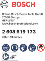 Bosch accessoires x-lock fiberschijf, 125mm, g 60, r444, expert for metal - 1 stuk(s) - 2608619173